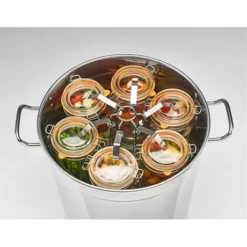 Bouilleur Inox 12 Bocaux 37L -KitchenAid || Smeg Soldes Magasin 276017 2 1 Bouilleur inox 12 bocaux 37L Guillouard