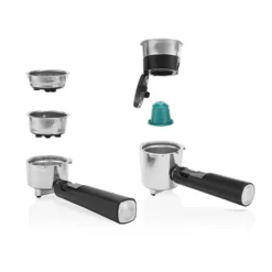 Princess Machine à Expresso Et à Capsules 1 100 W 01.249412.01.001 -KitchenAid || Smeg Soldes Magasin 700022 4 1 Machine a expresso et a capsules 1 100 W 01 249412 01 001 Princess