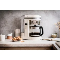 KitchenAid Machine à Café électrique Crème 1,7 L 1100 W 5KCM1209EAC 9 KitchenAid Machine à Café électrique Crème 1,7 L 1100 W 5KCM1209EAC -KitchenAid || Smeg Soldes Magasin 700031 4 1 Machine a cafe electrique creme 1 7 L 1100 W 5KCM1209EAC Kitchenaid