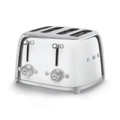 Smeg Toaster 4 Fentes 2000 W TSF03SSEU Chromé