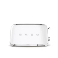 Smeg Grille Pain 4 Tranches 1500 W TSF02WHEU Blanc