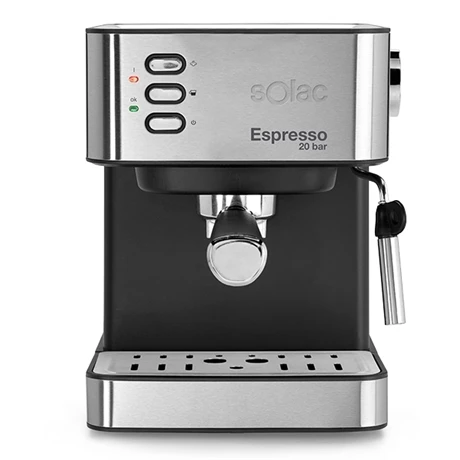 Machine à Expresso Automatique 2 En 1 Inox 20 Bar 850 W 1 Machine à Expresso Automatique 2 En 1 Inox 20 Bar 850 W