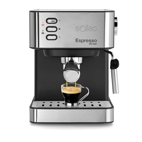 Machine à Expresso Automatique 2 En 1 Inox 20 Bar 850 W 2 Machine à Expresso Automatique 2 En 1 Inox 20 Bar 850 W – Image 2