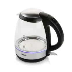 Domo Bouilloire En Verre Led Bleu 2200 W