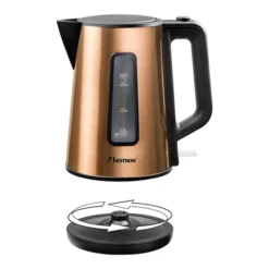 Bestron Bouilloire électrique Coloris Cuivre 1,7 L 1850 2200 W -KitchenAid || Smeg Soldes Magasin 702050 2 1 Bouilloire electrique coloris cuivre 1 7 L 1850 2200 W Bestron