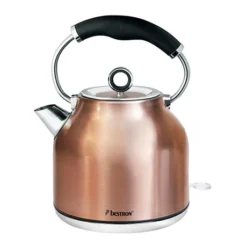 Bestron Bouilloire électrique Rétro Coloris Cuivre 1,7 L 1850 2200 W
