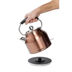 Bestron Bouilloire électrique Rétro Coloris Cuivre 1,7 L 1850 2200 W -KitchenAid || Smeg Soldes Magasin 702051 4 1 Bouilloire electrique retro coloris cuivre 1 7 L 1850 2200 W Bestron