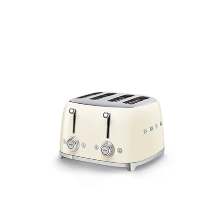 Smeg Toaster 4 Fentes Crème 2000 W TSF03CREU 1 Smeg Toaster 4 Fentes Crème 2000 W TSF03CREU