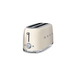 Smeg Grille-pain 4 Tranches Crème 1500 W TSF02CREU
