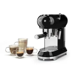 Smeg Machine à Café Expresso Noir 1 L 1350 W ECF01BLEU -KitchenAid || Smeg Soldes Magasin 70289 3 5 Machine a cafe expresso noir 1 L 1350 W ECF01BLEU Smeg