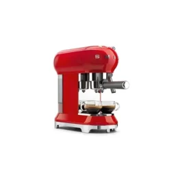 Smeg Machine à Café Expresso Rouge 1 L 1350 W ECF01RDEU -KitchenAid || Smeg Soldes Magasin 70290 2 5 Machine a cafe expresso rouge 1 L 1350 W ECF01RDEU Smeg