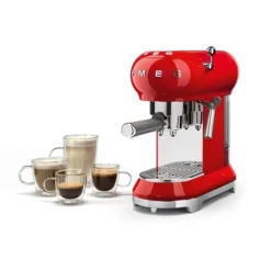 Smeg Machine à Café Expresso Rouge 1 L 1350 W ECF01RDEU -KitchenAid || Smeg Soldes Magasin 70290 3 5 Machine a cafe expresso rouge 1 L 1350 W ECF01RDEU Smeg