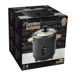 Bestron Cuiseur à Riz 1,8L Poignées Bambou -KitchenAid || Smeg Soldes Magasin 713014 4 1 Cuiseur a riz 1 8L poignees bambou Bestron