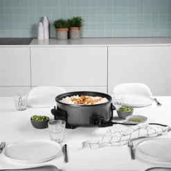 Tristar Faitout électrique 5 L Avec Couvercle 1 500 W PZ-9135 -KitchenAid || Smeg Soldes Magasin 718002 2 2 Faitout electrique 5 L avec couvercle 1 500 W PZ 9135 Tristar