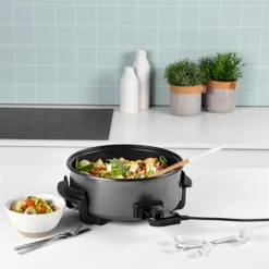 Tristar Faitout électrique 5 L Avec Couvercle 1 500 W PZ-9135 -KitchenAid || Smeg Soldes Magasin 718002 3 2 Faitout electrique 5 L avec couvercle 1 500 W PZ 9135 Tristar