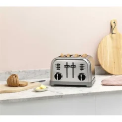 Cuisinart Toaster 4 Tranches Inox CPT180E -KitchenAid || Smeg Soldes Magasin 71859 2 2 Toaster 4 tranches Inox CPT180E Cuisinart