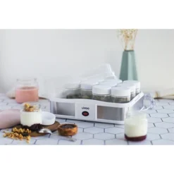 LIVOO Yaourtière Fromagère 12 Pots DOP156 -KitchenAid || Smeg Soldes Magasin 71992 3 3 Yaourtiere fromagere 12 pots DOP156 Livoo
