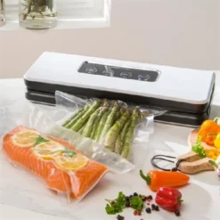 Appareil à Emballer Sous Vide Blanc 37 Cm 150 W KSSV60 -KitchenAid || Smeg Soldes Magasin 720006 4 3 Appareil a emballer sous vide blanc 37 cm 150 W KSSV60 Kitchen Chef Professional