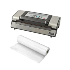 Lot Appareil à Emballer Sous Vide Pro Soudure Et Rouleau 10 Mètres De Sachets à Découper
