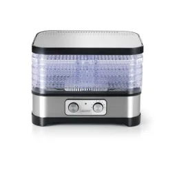 Déshydrateur SECCO INOX 5 Plateaux -KitchenAid || Smeg Soldes Magasin 728004 2 1 Deshydrateur SECCO INOX 5 Plateaux Kitchen Chef Professional