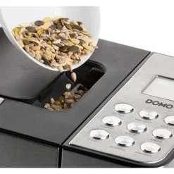 Domo Machine à Pain Automatique - 18 Programmes 500 W B3971 -KitchenAid || Smeg Soldes Magasin 728029 4 4 Machine a pain automatique 18 programmes 500 W B3971 Domo