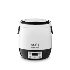 Lunch Box électrique Programmable 1,5 L 300 W Blanc Et Noir