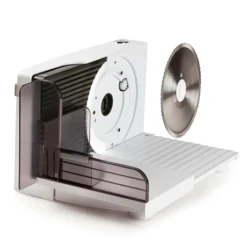 Domo Trancheuse à Pain électrique Pliable 120 W -KitchenAid || Smeg Soldes Magasin 730007 2 2 Trancheuse a pain electrique pliable 120 W Domo