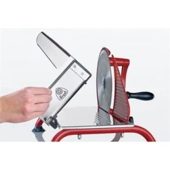 Trancheuse Manuelle Rouge HE93 -KitchenAid || Smeg Soldes Magasin 73048 3 1 Trancheuse manuelle rouge HE93 Graef