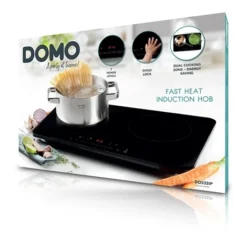 Domo Plaque Induction Double 3500 W DO333IP -KitchenAid || Smeg Soldes Magasin 740021 3 2 Plaque induction double 3500 W DO333IP Domo