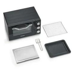 SEVERIN Mini Four Noir 20 L 1380 W TO2070 -KitchenAid || Smeg Soldes Magasin 740037 2 1 Mini four noir 20 L 1380 W TO2070 Severin