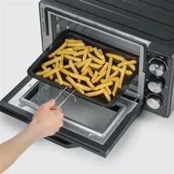 SEVERIN Mini Four Noir 20 L 1380 W TO2070 -KitchenAid || Smeg Soldes Magasin 740037 4 1 Mini four noir 20 L 1380 W TO2070 Severin