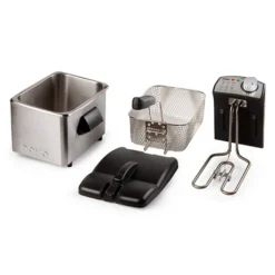 Domo Friteuse XL 4 L 3000 W DO458FR -KitchenAid || Smeg Soldes Magasin 75066 2 2 Friteuse XL 4 L 3000 W DO458FR Domo