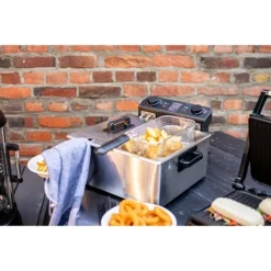 LIVOO Friteuse Double 2 X 3 L Inox DOC217 -KitchenAid || Smeg Soldes Magasin 758001 4 2 Friteuse double 2 x 3 L inox DOC217 Livoo