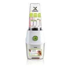 Domo Blender Xpower Et 3 Bouteilles 1000 W DO700BL -KitchenAid || Smeg Soldes Magasin 760074 4 1 Blender Xpower et 3 bouteilles 1000 W DO700BL Domo