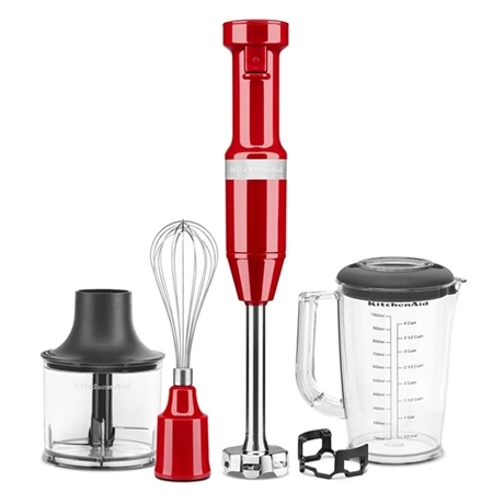 Mixeur Plongeant 5 Vitesses 180 W Rouge Empire Kitchenaid 5KHBV83EER 1 Mixeur Plongeant 5 Vitesses 180 W Rouge Empire Kitchenaid 5KHBV83EER