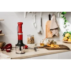 Mixeur Plongeant 5 Vitesses 180 W Rouge Empire Kitchenaid 5KHBV83EER 7 Mixeur Plongeant 5 Vitesses 180 W Rouge Empire Kitchenaid 5KHBV83EER -KitchenAid || Smeg Soldes Magasin 760130 3 2 Mixeur plongeant 5 vitesses 180 W rouge empire Kitchenaid 5KHBV83EER Kitchenaid