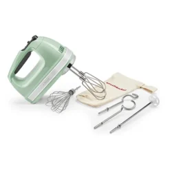 KitchenAid Batteur à Main électrique 9 Vitesses 85 W Vert Pistache 5KHM9212EPT -KitchenAid || Smeg Soldes Magasin 760353 2 1 Batteur a main electrique 9 vitesses 85 W vert pistache 5KHM9212EPT Kitchenaid