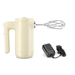 KitchenAid Batteur à Main électrique Sans Fil 7 Vitesses Crème 5KHMB732EAC -KitchenAid || Smeg Soldes Magasin 760358 2 2 Batteur a main electrique sans fil 7 vitesses creme 5KHMB732EAC Kitchenaid