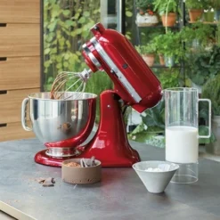 KitchenAid Robot Artisan Rouge Empire 5KSM175PS Avec Accessoires Supplémentaires -KitchenAid || Smeg Soldes Magasin 761001 4 5 Robot artisan Rouge Empire 5KSM175PS avec accessoires supplementaires Kitchenaid