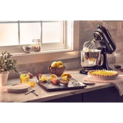 KitchenAid Robot Artisan Noir 5KSM175PS Avec Accessoires Supplémentaires -KitchenAid || Smeg Soldes Magasin 761002 4 6 Robot artisan noir 5KSM175PS avec accessoires supplementaires Kitchenaid
