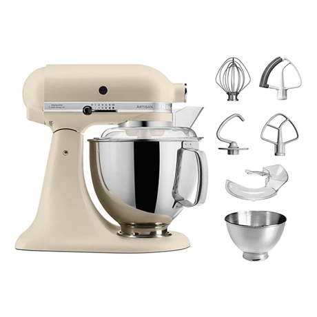 KitchenAid Robot Artisan Crème 5KSM175PS Avec Accessoires Supplémentaires 1 KitchenAid Robot Artisan Crème 5KSM175PS Avec Accessoires Supplémentaires