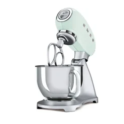 Smeg Robot Sur Socle Vert D'eau 800 W SMF02PGEU -KitchenAid || Smeg Soldes Magasin 761041 2 1 Robot sur socle vert d eau 800 W SMF02PGEU Smeg
