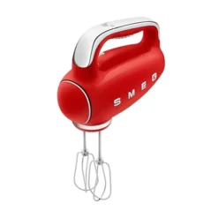 Smeg Batteur à Main 9 Vitesses 250 W HMF01RDEU Rouge
