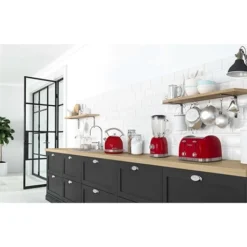 Schneider® Blender Vintage 1,5 L 800 W SCBL15R Rouge -KitchenAid || Smeg Soldes Magasin 761073 4 1 Blender vintage 1 5 L 800 W SCBL15R rouge Schneider