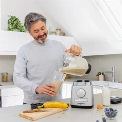 Magimix Blender Power 5 XL 2 L 1500 W 11643 Chrome Mat -KitchenAid || Smeg Soldes Magasin 761086 3 2 Blender Power 5 XL 2 L 1500 W 11643 chrome mat Magimix