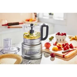KitchenAid Robot Multifonctions 1,7 L 250 W Gris Argent 5KFP0719ECU -KitchenAid || Smeg Soldes Magasin 761100 2 1 Robot multifonctions 1 7 L 250 W gris argent 5KFP0719ECU Kitchenaid