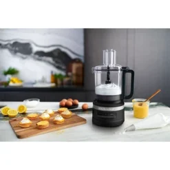 KitchenAid Robot Multifonctions 2,1 L 250 W Noir Mat 5KFP0921ECU -KitchenAid || Smeg Soldes Magasin 761105 2 1 Robot multifonctions 2 1 L 250 W noir mat 5KFP0921ECU Kitchenaid