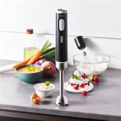 Mixeur électrique Plongeant Sans Fil Rechargeable 2 Vitesses 200 W -KitchenAid || Smeg Soldes Magasin 761116 3 1 Mixeur electrique plongeant sans fil rechargeable 2 vitesses 200 W Simeo