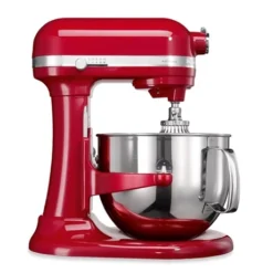 KitchenAid Robot Pâtissier Multifonction Avec Crémaillère Artisan Rouge Empire 500 W 5KSM7580XEER