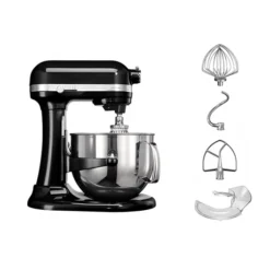 KitchenAid Robot Pâtissier Multifonction Avec Crémaillère Artisan Noir Onyx 500 W 5KSM7580XEOB -KitchenAid || Smeg Soldes Magasin 76122 2 8 Robot patissier multifonction avec cremaillere Artisan noir onyx 500 W 5KSM7580XEOB Kitchenaid